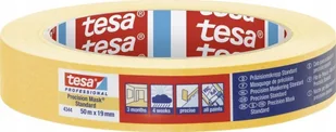 Tesa Tesa Masking Tape 50m x 10mm Stand.Prec. yellow 04344 - Folie i taśmy malarskie - miniaturka - grafika 1