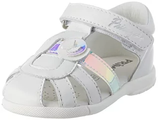 Buty dla dziewczynek - PRIMIGI Dziewczęce sandały na platformie, biały, 18 EU - grafika 1