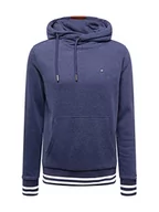 Swetry męskie - Alife and Kickin JohnsonAK C bluza męska z kapturem, bluza z kapturem, sweter S-XXXL, granatowa melanż, XL, granatowy melanż - miniaturka - grafika 1