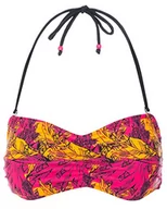 Stroje kąpielowe - Trespass Linear, Bikini Top z wyjmowanymi wkładkami poduszki zapewniają & odpinane szelki dla pań, różowy, xxl FACLSMM10003_PLNXXL - miniaturka - grafika 1