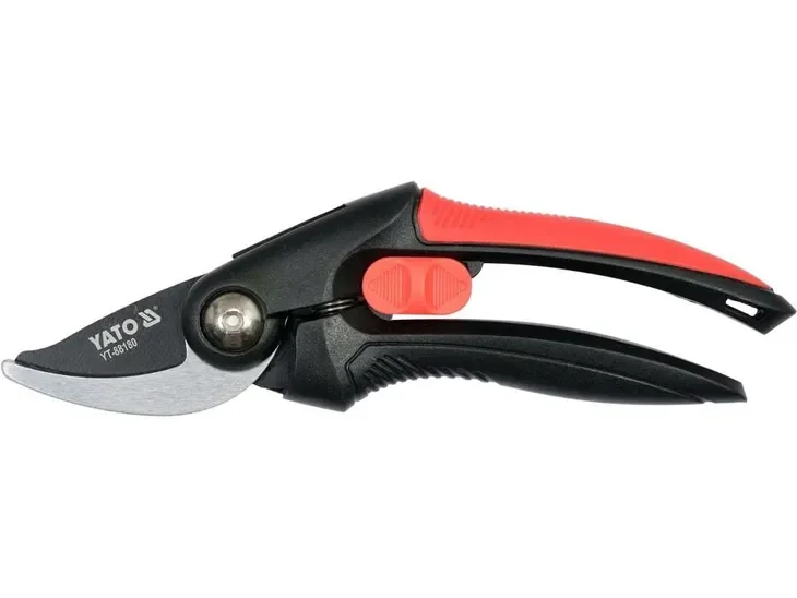 SEKATOR NOŻYCOWY Yato do gałęzi 20 mm ostrze stal SK5 powłoka PTFE