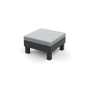 Pufa KETER Elements Single Hocker 257368 Grafitowy - Fotele i krzesła ogrodowe - miniaturka - grafika 1
