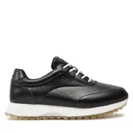 Sneakersy damskie - Sneakersy Big Star Shoes OO274024 Czarny - miniaturka - grafika 1