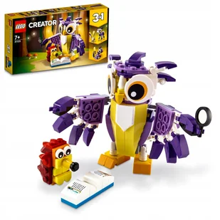 LEGO Creator Fantastyczne leśne stworzenia 31125 - Klocki - miniaturka - grafika 2