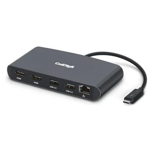 Apple TB3-MiniDock-HM Przewodowa Thunderbolt 3 Czarny HMX02ZM/A - Stacje dokujące i replikatory portów - miniaturka - grafika 1