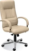 Fotele i krzesła biurowe - Krzesło biurowe Nowy Styl Beżowe - miniaturka - grafika 1