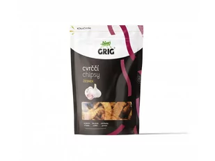 Grig - Proteinowe Chips Cricket - Czosnek, 70 g - Chipsy - miniaturka - grafika 1