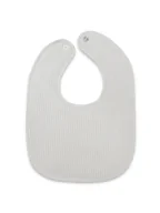 Śliniaki i fartuszki - Śliniaczek MimiNu Soft, 0-2 lat INTERLOCK SZARY - miniaturka - grafika 1