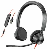 Akcesoria do telefonów stacjonarnych - Słuchawki Poly Blackwire 3325 USB-A słuchawka z mikrofonem do PC i telefonu komórkowego (złącze USB-A/jack 3.5mm) - miniaturka - grafika 1