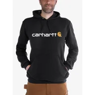 Bluzy męskie - Bluza z kapturem męska Carhartt Signature Logo Sweatshirt - miniaturka - grafika 1