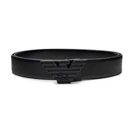 Paski - Emporio Armani Skórzany dwustronny pasek - miniaturka - grafika 1