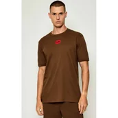Koszulki męskie - HUGO T-shirt Diragolino212 | Regular Fit - miniaturka - grafika 1