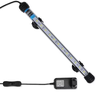vidaXL Vidaxl Biała Lampa Led Do Akwarium 28 Cm - Oświetlenie akwarium - miniaturka - grafika 1