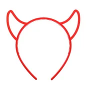 Dodatki do strojów karnawałowych - Arpex Opaska rogi diabełka czerwona 1szt SR0813 SR0813 - miniaturka - grafika 1