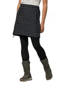 Spódnice - Jack Wolfskin Damska spódnica Iceguard, Phantom, S - miniaturka - grafika 1