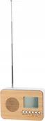 Zegary - Budzik z radiem i termometrem, na baterie - miniaturka - grafika 1