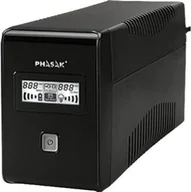 Zasilacze awaryjne UPS - UPS Phasak Essential 850VA PH 9485 - miniaturka - grafika 1