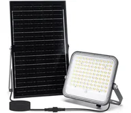 Lampy ogrodowe - Aigostar - LED Ściemnialny naświetlacz solarny LED/15W/3,4V IP66 + pilot - miniaturka - grafika 1
