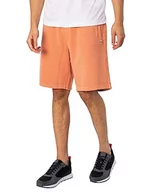 Spodenki męskie - HUGO Męskie spodnie Dinezi Jersey, Otwarty pomarańczowy 899, S - miniaturka - grafika 1