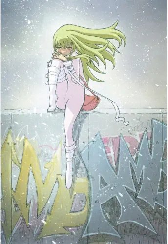 Plakat Anime Darker than Black DTB_032 A2 (custom)