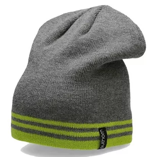 Czapka zimowa OUTHORN Sportowa Szaro-zielona r S/M - Czapki damskie - miniaturka - grafika 1