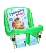 Huśtawki - Simba huśtawka dziecięca Swinging huśtawka dziecięca Zielony Czerwony dzieci na biegunach w zestawie: Linka, czerwony 8300D/6229 - miniaturka - grafika 1