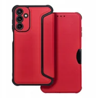 Etui i futerały do telefonów - Kabura RAZOR Book do SAMSUNG S24 FE czerwony - miniaturka - grafika 1