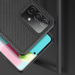 Dux Ducis Fino etui pokrowiec pokryty nylonowym materiałem Samsung Galaxy A72 4G czarny - Etui i futerały do telefonów - miniaturka - grafika 4