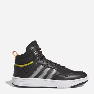 Trampki męskie niskie Adidas Hoops 3.0 Mid Wtr HR1440 44 (9.5UK) 28 cm Czarne (4065426099058) - Trampki męskie - miniaturka - grafika 1