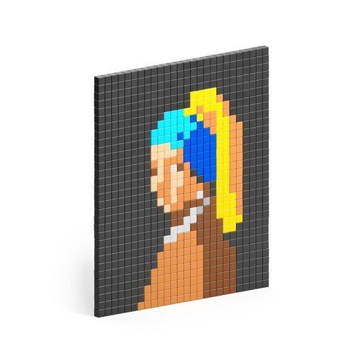 Pixio - Klocki magnetyczne Masterpiece,Girl with a Pearl Earring 100