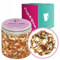 Herbata - Herbata owocowa WIŚNIA Z BAJKI 120g najlepsza jabłka płatki róż - herbata sypana liściasta napar z suszu PREMIUM Cup&You - miniaturka - grafika 1