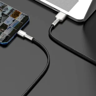 Baseus Cafule Metal Data kabel USB - USB Typ C 66W Quick Charge 1m czarny (CAKF000101) - Kable USB - miniaturka - grafika 25