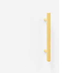 Komoda, biała, 100x36x60 cm, materiał drewnopochodny Lumarko! - Komody - miniaturka - grafika 11