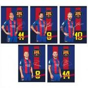 Zeszyty szkolne - Zeszyt A5 FC Barcelona kratka 16 kartek - miniaturka - grafika 1