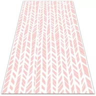 Dywany - Uniwersalny dywan winylowy Geometryczne liście 150x225 cm - miniaturka - grafika 1