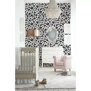 Tapeta flizelinowa Czarna panterka 250x104 + klej - Tapety - miniaturka - grafika 1