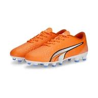 Moda i Uroda OUTLET - Korki chłopięce Puma Ultra Play FG/AG Jr pomarańczowe 10723301-37 - miniaturka - grafika 1