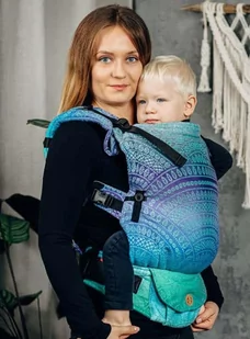 NOSIDŁO LENNYLAMB LENNYUPGRADE PAWI OGON FANTAZJA - Nosidełka dla dzieci - miniaturka - grafika 1