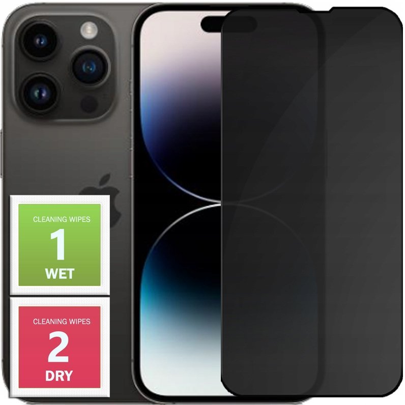 Antyszpiegowskie Szkło Hartowane Do iPhone 14 PRO AntiSpy Ochronne