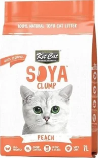 Kit Cat Żwirek Dla Kota Sojowy ECO Peach 7L 2,5kg - Żwirek dla kotów - miniaturka - grafika 1
