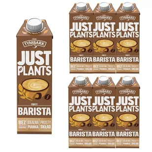Tymbark Just Plants Owies Barista 1 l x 6 sztuk - Soki i napoje niegazowane - miniaturka - grafika 1