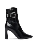 Botki damskie - Steve Madden Botki Stashed SM11004780 Czarny - miniaturka - grafika 1