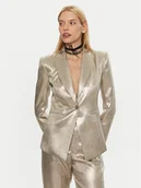 Marynarki i żakiety damskie - Patrizia Pepe Marynarka 2S1513/A502-FF14 Złoty Regular Fit - miniaturka - grafika 1