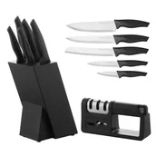 Noże kuchenne - Zestaw Noży W Bloku + Ostrzałka Florina Allio - miniaturka - grafika 1