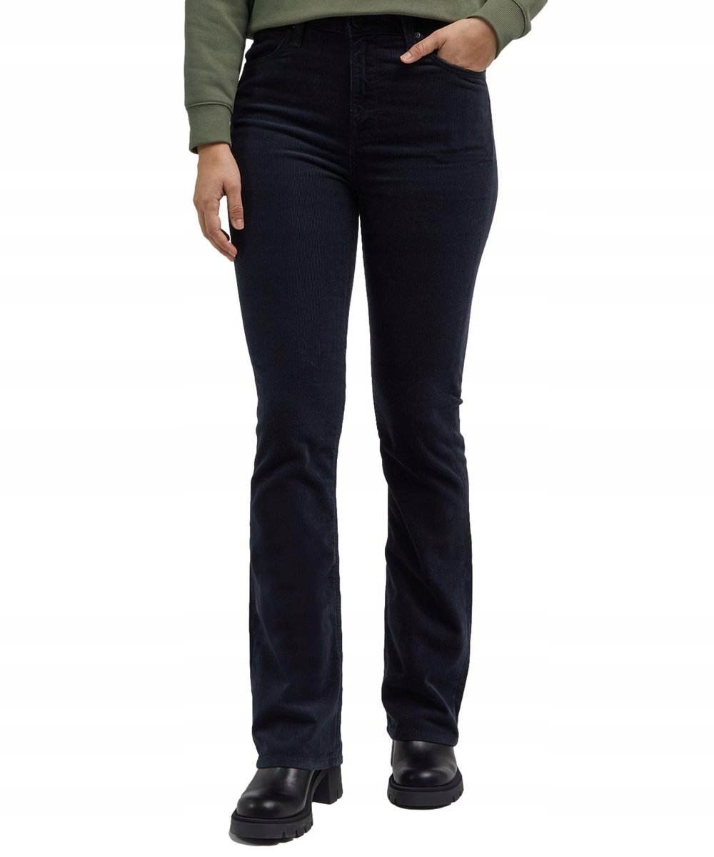 Sztruksy Lee Breese Bootcut 112341989 L31TWCD53 Black W 26 / L 29
