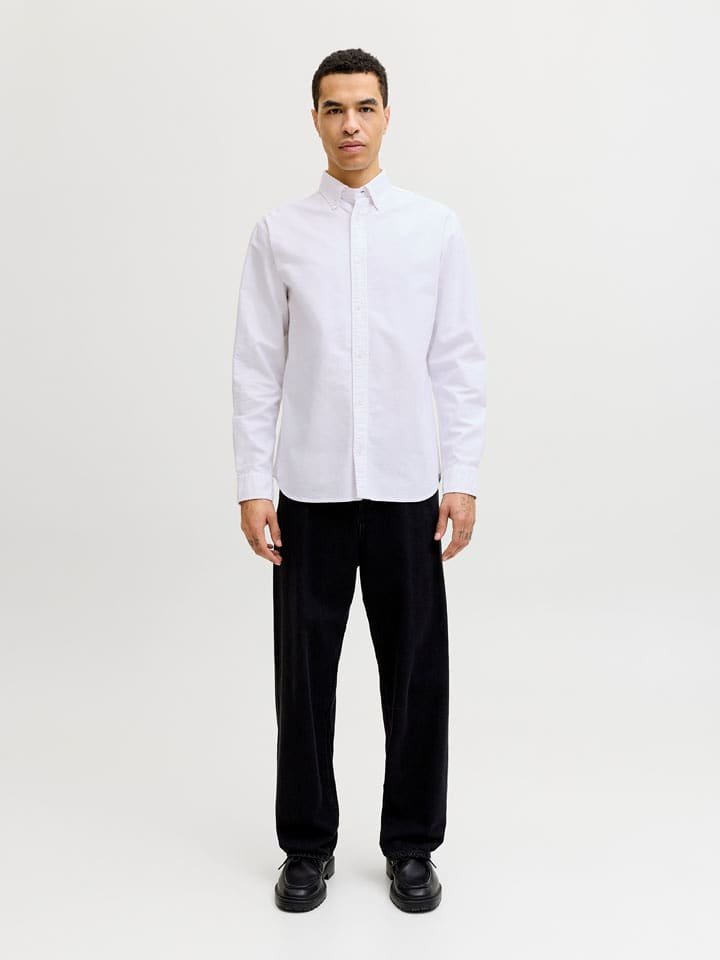 Jack & Jones Koszula - Regular fit - w kolorze białym