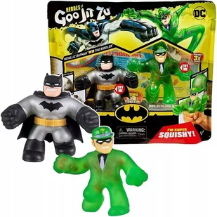 HEROES of GOO JIT ZU DC Figurka BATMAN vs RIDDLER - Figurki dla dzieci - miniaturka - grafika 1