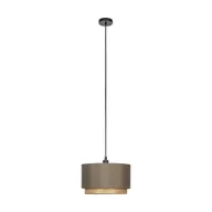 Lampy sufitowe - Lampa wisząca MARCHENA E27 - czarny/szary - miniaturka - grafika 1
