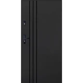 Drzwi zewnętrzne - Drzwi zewnętrzne stalowe wejściowe Avinion 72 antracytowe 100 prawe Pantor - miniaturka - grafika 1