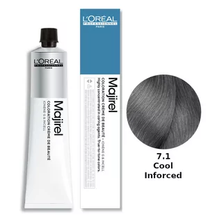 Loreal Majirel 7.1 Cool Inforced - Farby do włosów i szampony koloryzujące - miniaturka - grafika 1